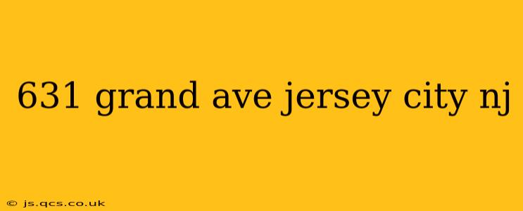 631 grand ave jersey city nj