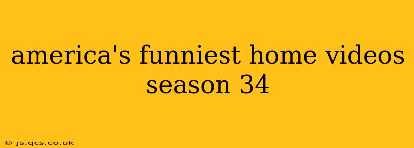 america's funniest home videos season 34