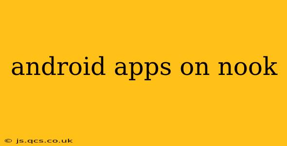 android apps on nook