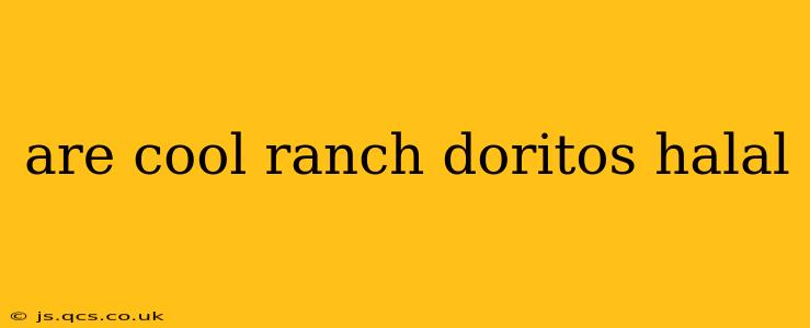 are cool ranch doritos halal