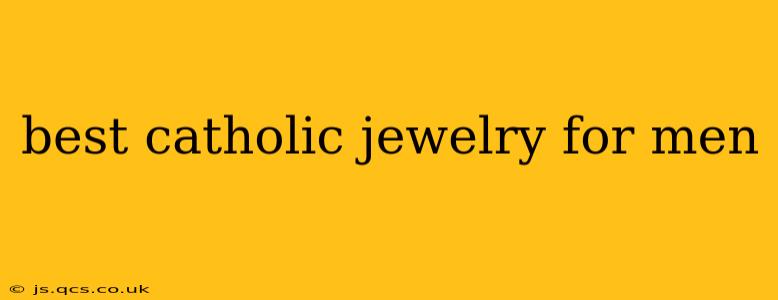 best catholic jewelry for men