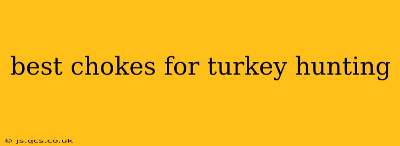 best chokes for turkey hunting