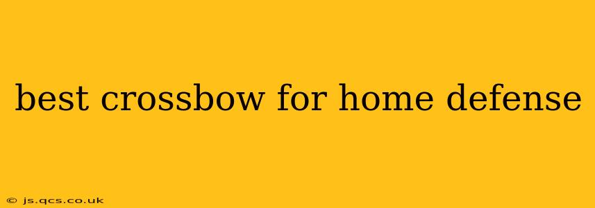 best crossbow for home defense