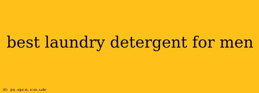 best laundry detergent for men