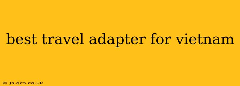 best travel adapter for vietnam