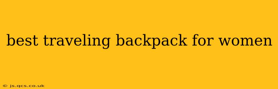 best traveling backpack for women
