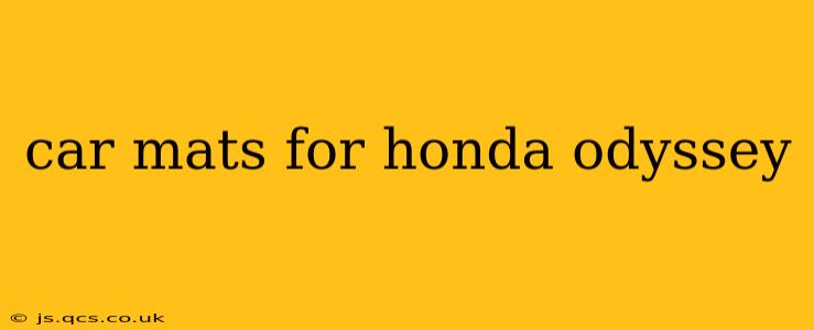 car mats for honda odyssey