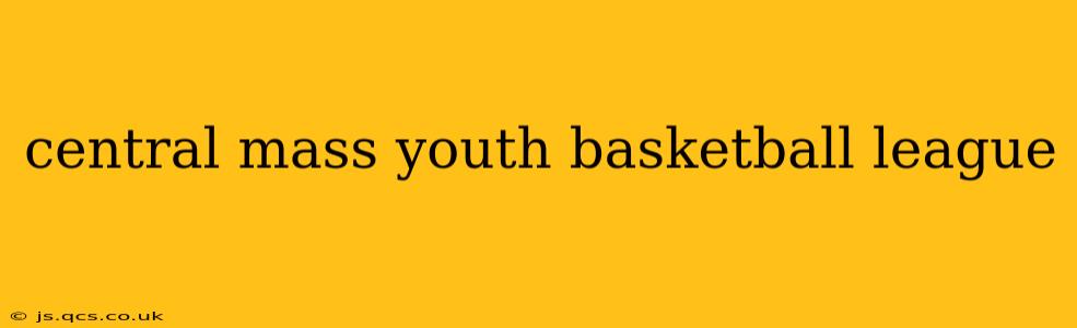 central mass youth basketball league