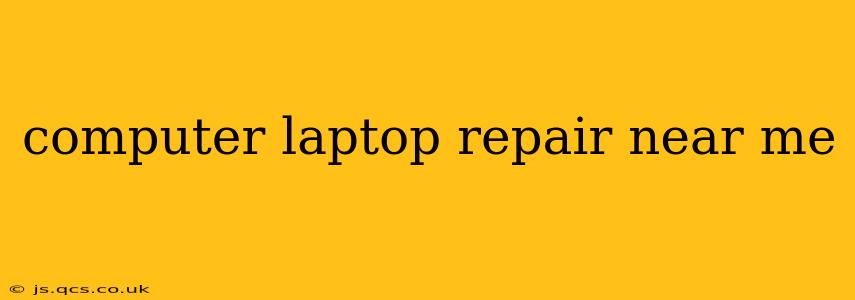 computer laptop repair near me