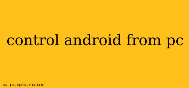 control android from pc