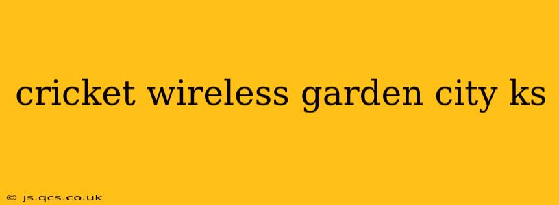 cricket wireless garden city ks