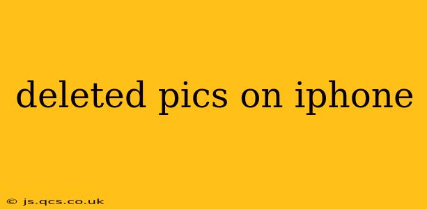 deleted pics on iphone