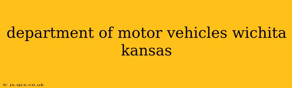 department of motor vehicles wichita kansas