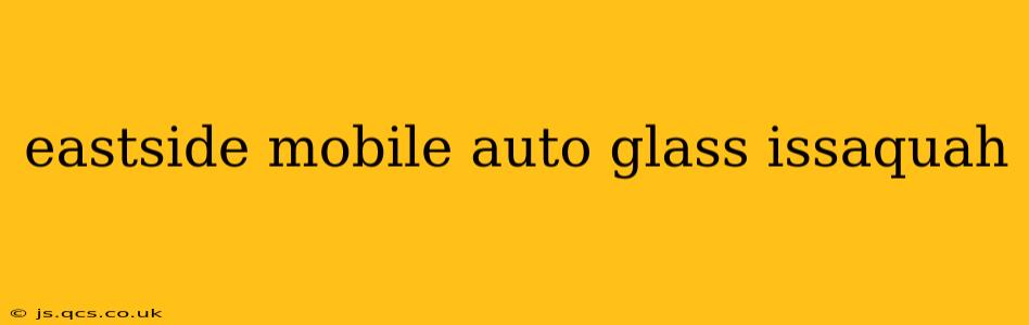 eastside mobile auto glass issaquah