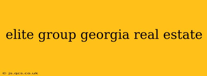 elite group georgia real estate