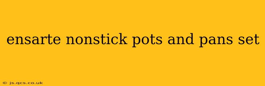ensarte nonstick pots and pans set