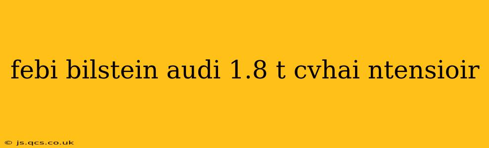 febi bilstein audi 1.8 t cvhai ntensioir