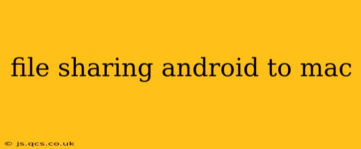 file sharing android to mac