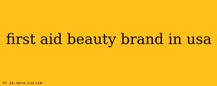 first aid beauty brand in usa