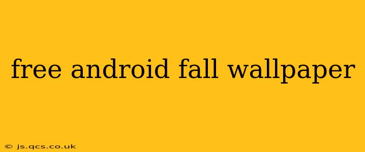 free android fall wallpaper