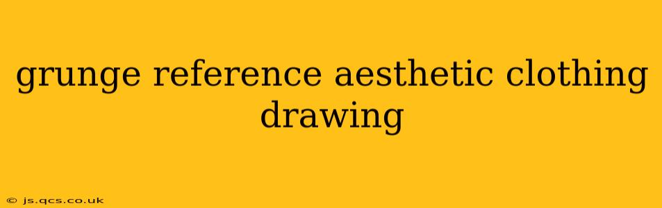 grunge reference aesthetic clothing drawing