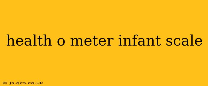 health o meter infant scale