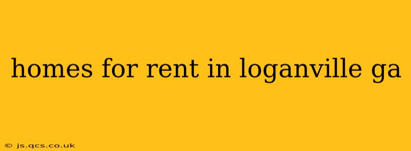 homes for rent in loganville ga