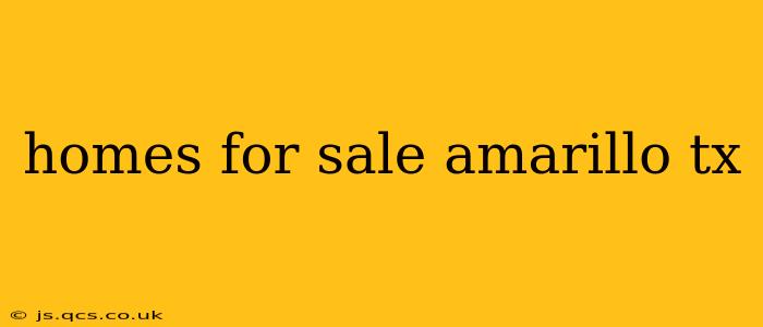 homes for sale amarillo tx