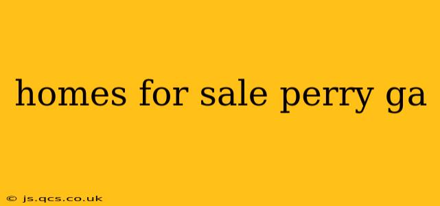 homes for sale perry ga