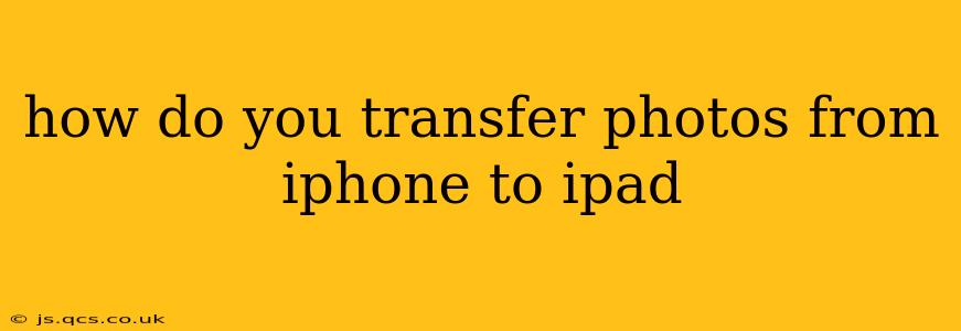 how do you transfer photos from iphone to ipad