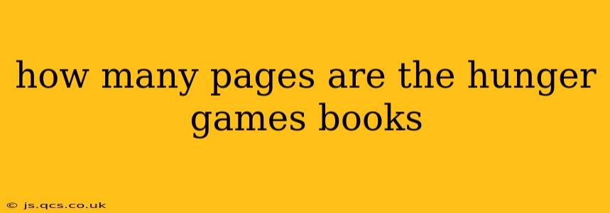 how many pages are the hunger games books