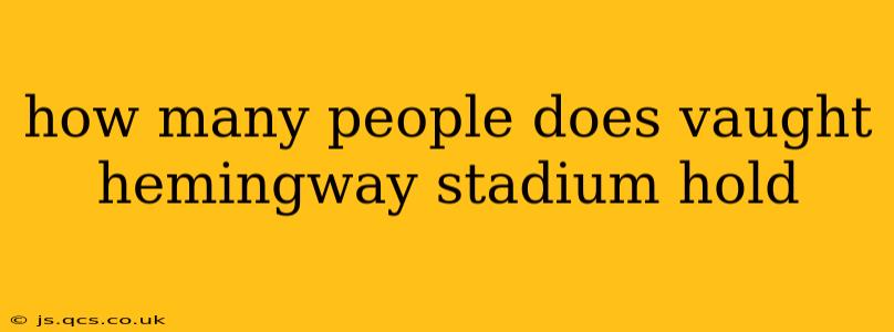 how many people does vaught hemingway stadium hold