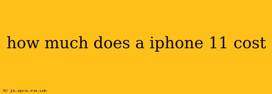 how much does a iphone 11 cost