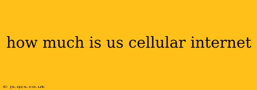 how much is us cellular internet