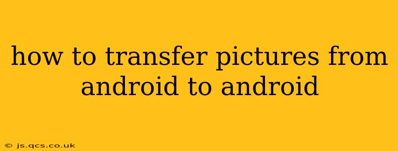 how to transfer pictures from android to android