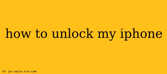 how to unlock my iphone