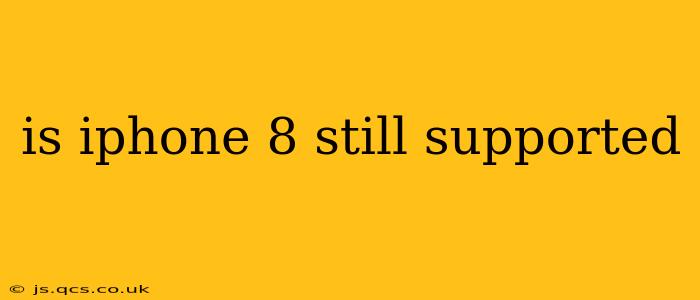 is iphone 8 still supported