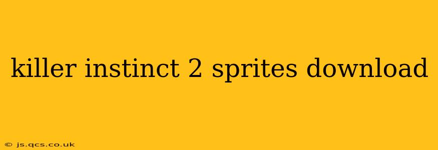 killer instinct 2 sprites download
