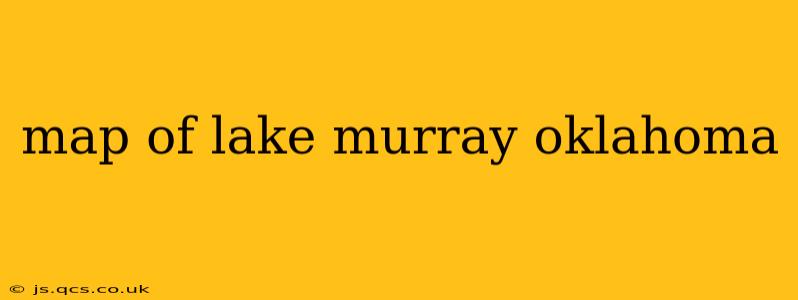map of lake murray oklahoma