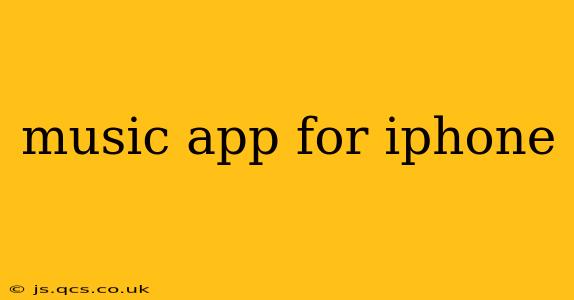 music app for iphone