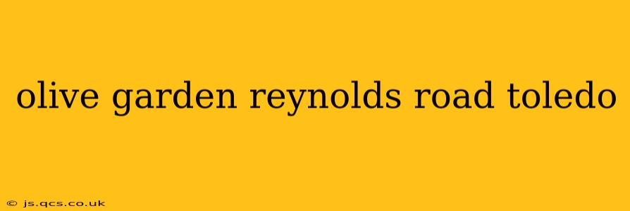 olive garden reynolds road toledo