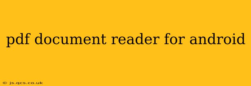 pdf document reader for android
