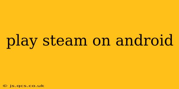 play steam on android