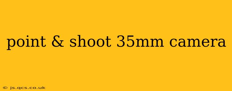 point & shoot 35mm camera