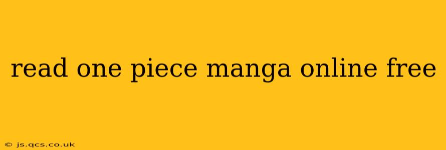 read one piece manga online free