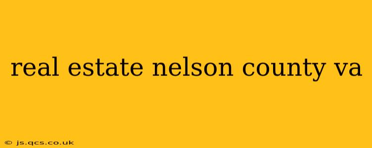real estate nelson county va
