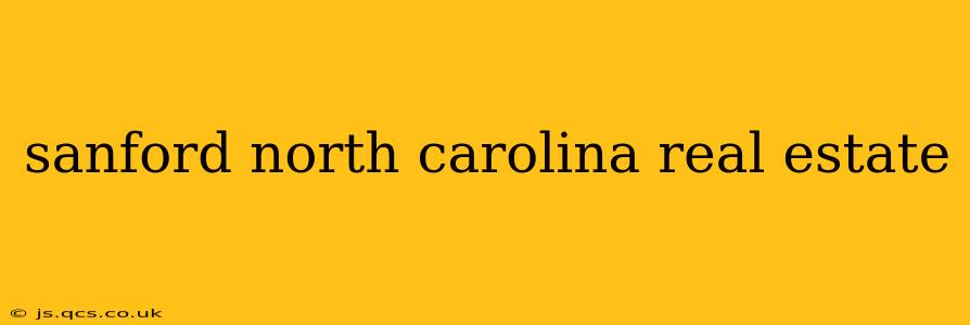 sanford north carolina real estate