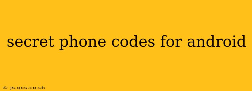 secret phone codes for android