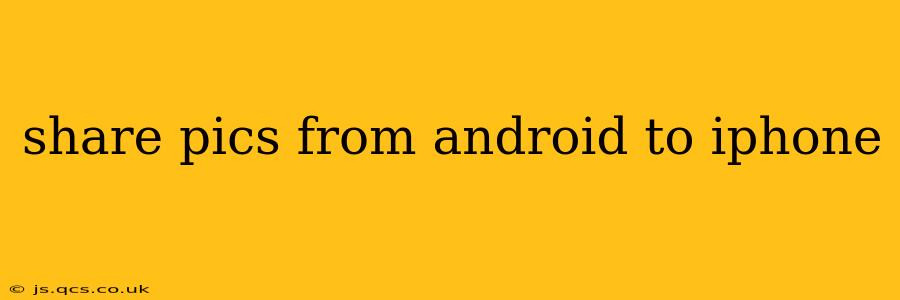 share pics from android to iphone