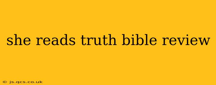 she reads truth bible review